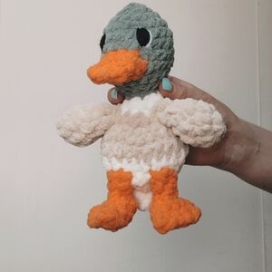Crocet Mallard Duck Lovey